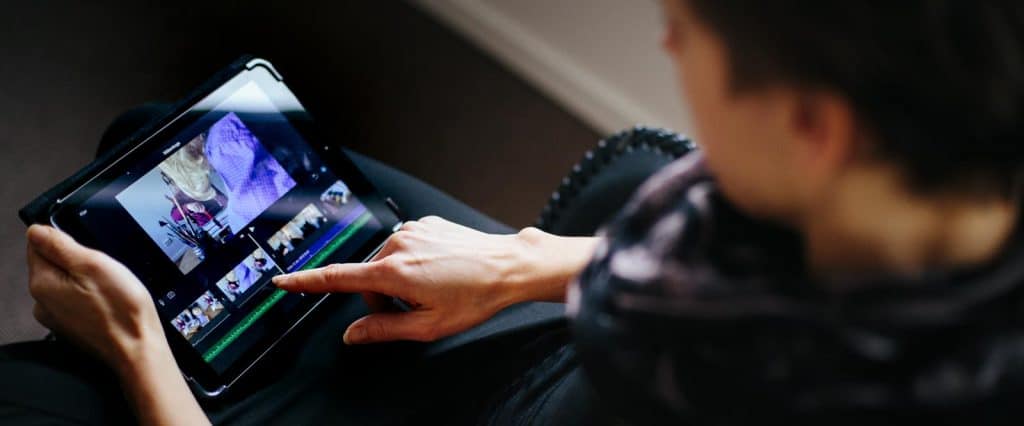 Skapa filmer i iMovie för iPad