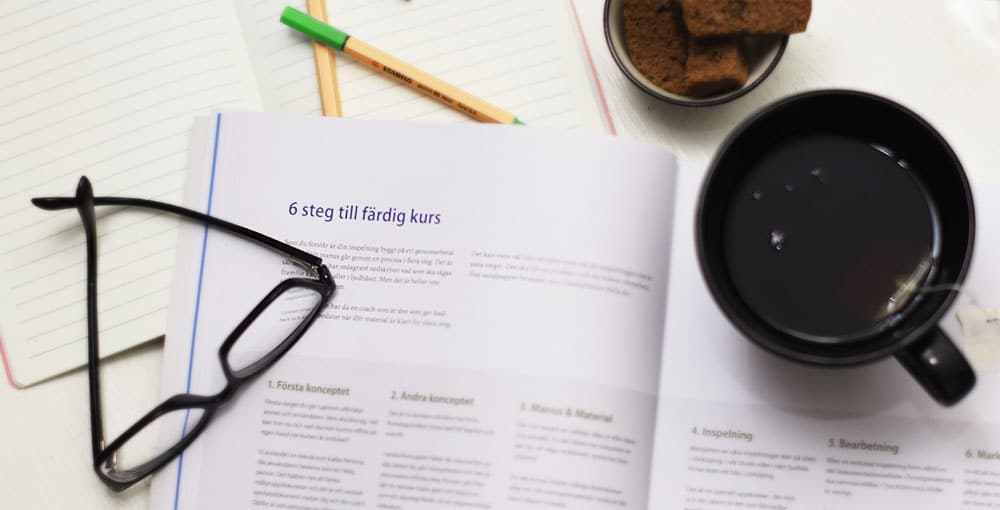 Boken Konsten att skapa en onlinekurs