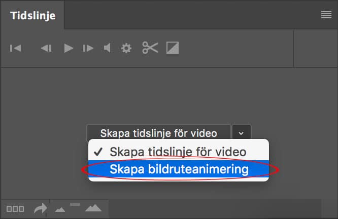 Skapa GIF-animationer i Photoshop