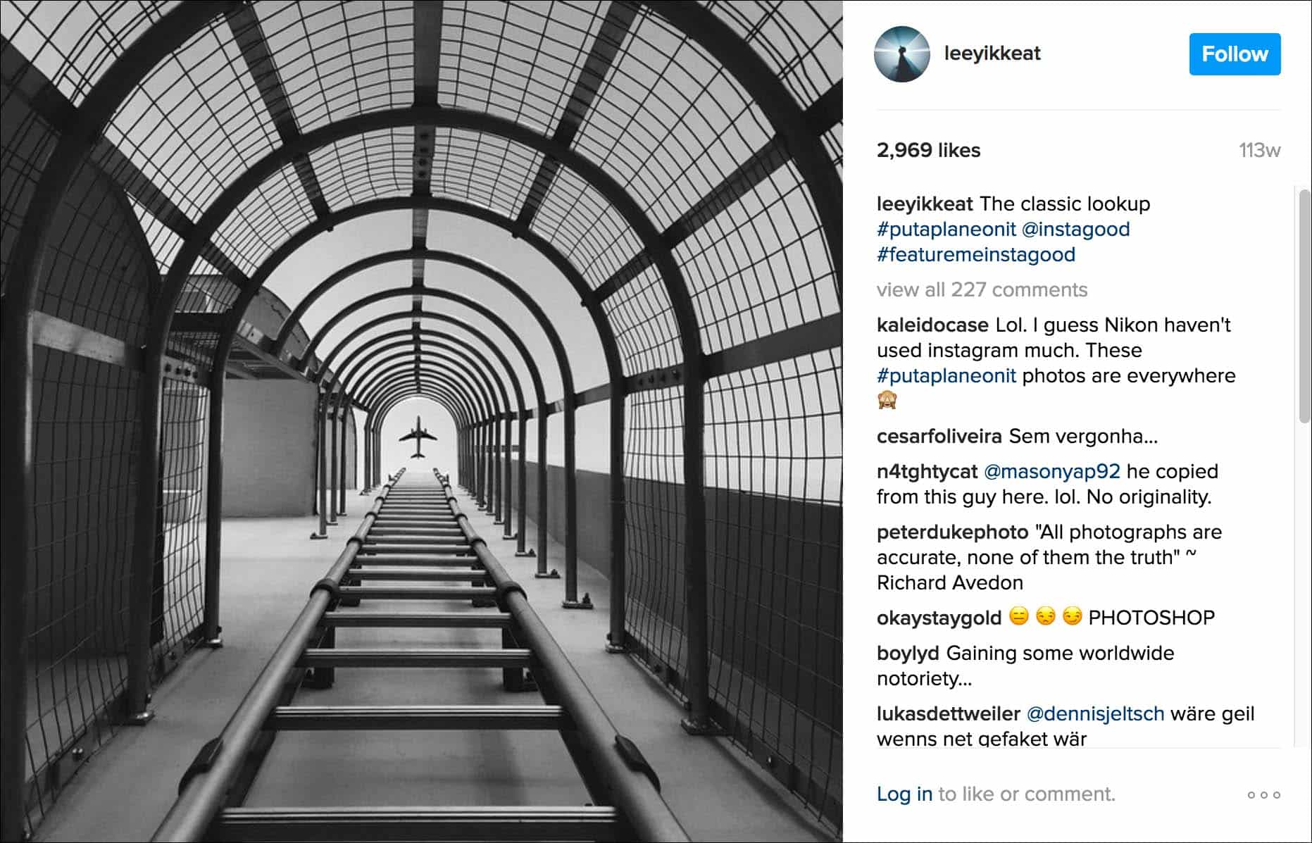 Yu Weis Instagrambild