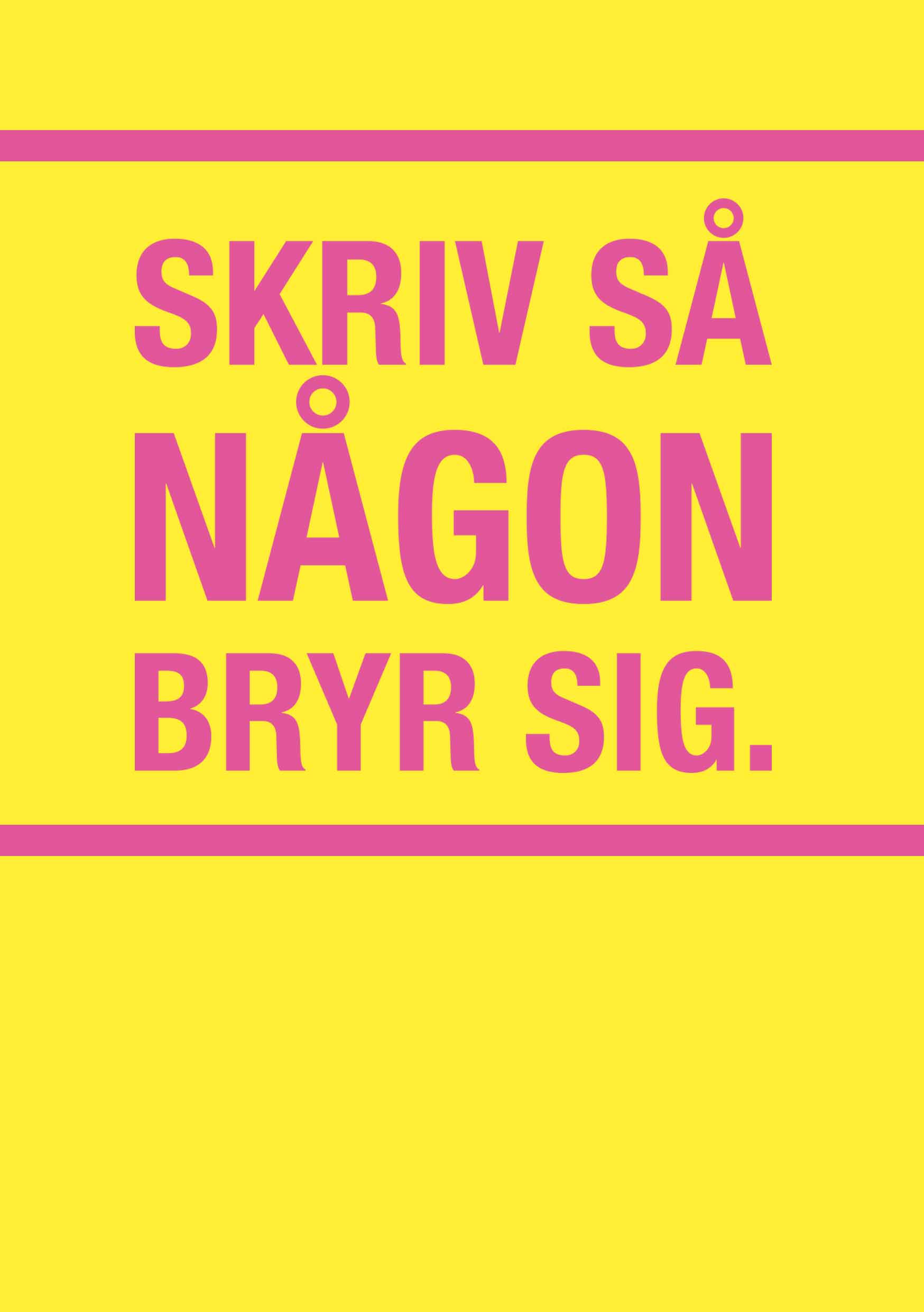 e-bok i skrivande: Skriv så någon bryr sig