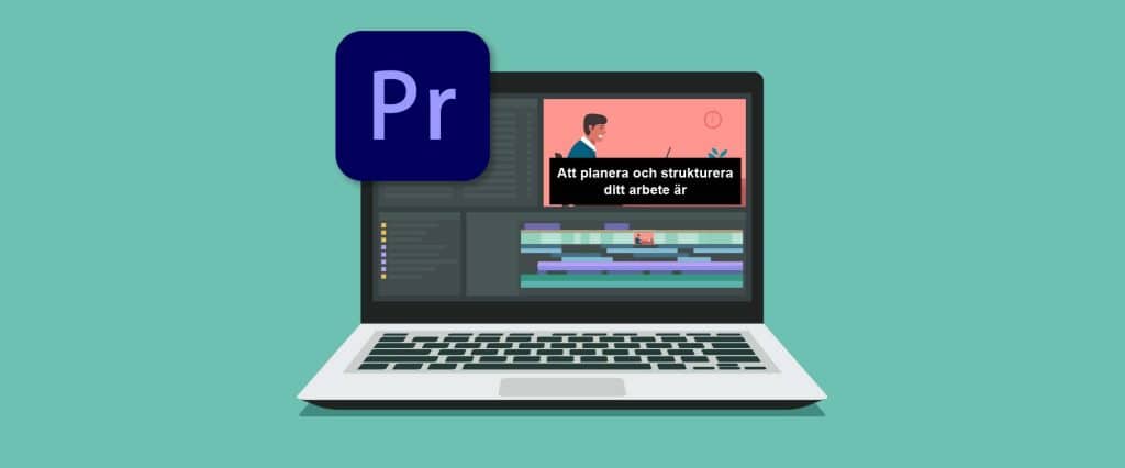 Omslag för kursen Undertexta i Premiere Pro