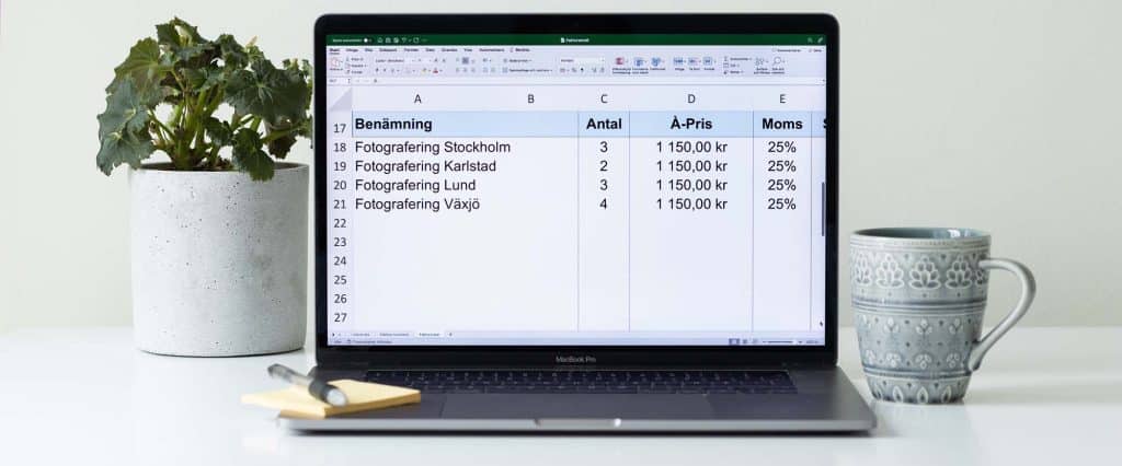 Omslagsbild för kursen Kom igång med Excel