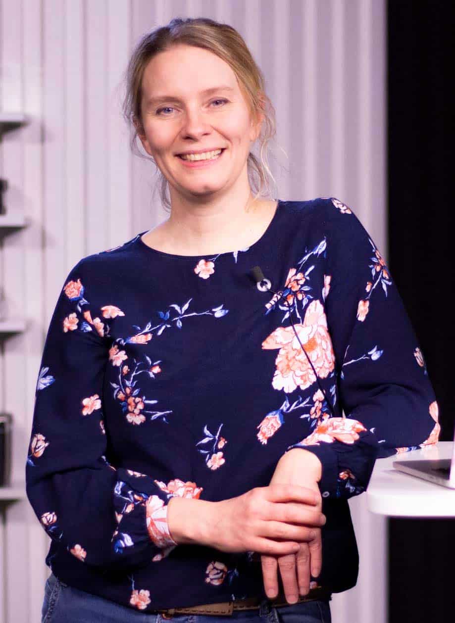Anna Holmberg lärare i Illustrator