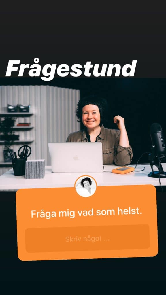 Fråga i Stories