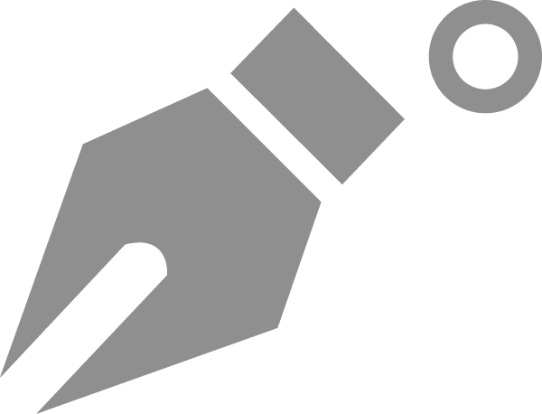 Ritstift med cirkel för sluten bana