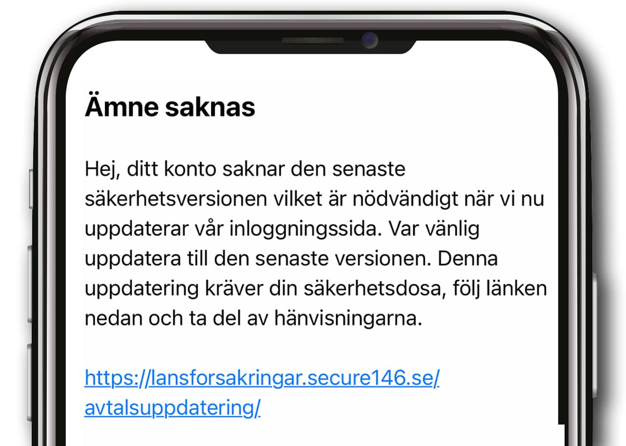 Sms från en nätfiskare