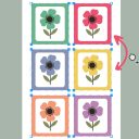 illustration av grid i InDesign