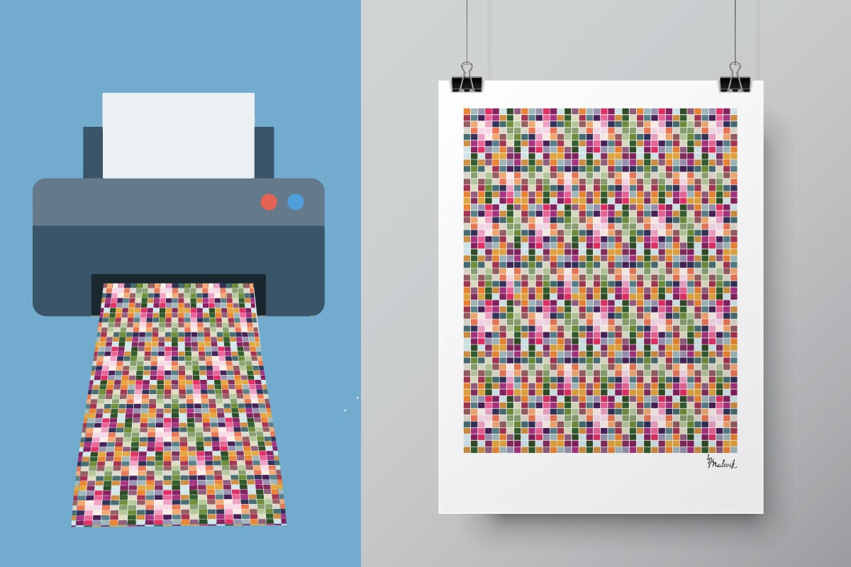 Skriv ut med Illustrator i gratis kurs