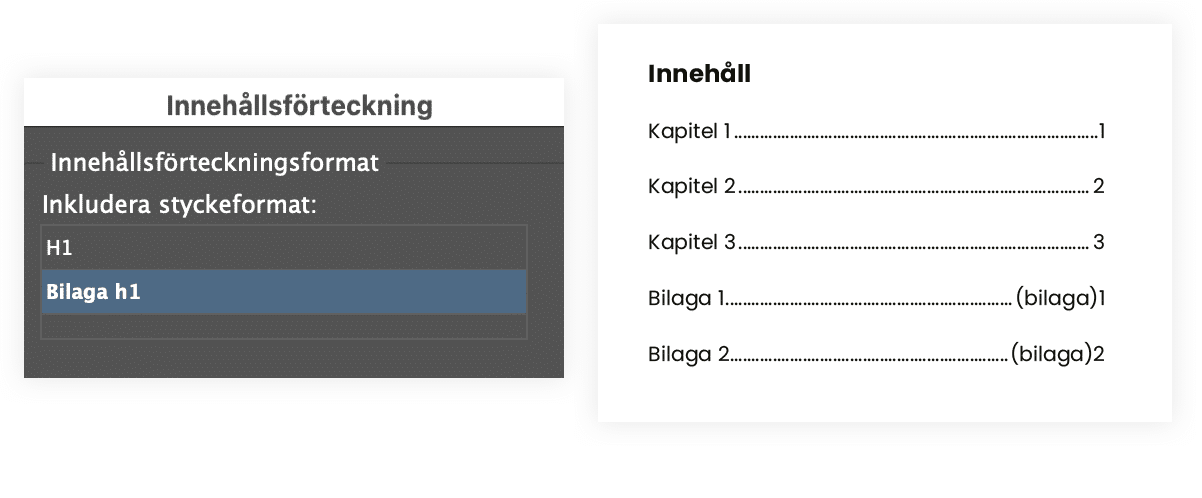 Innehållsförteckning