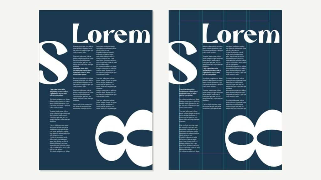 Exempel på kolumngrid