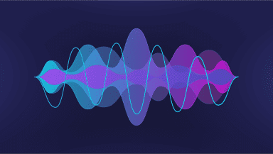 Illustration av ljudvågor