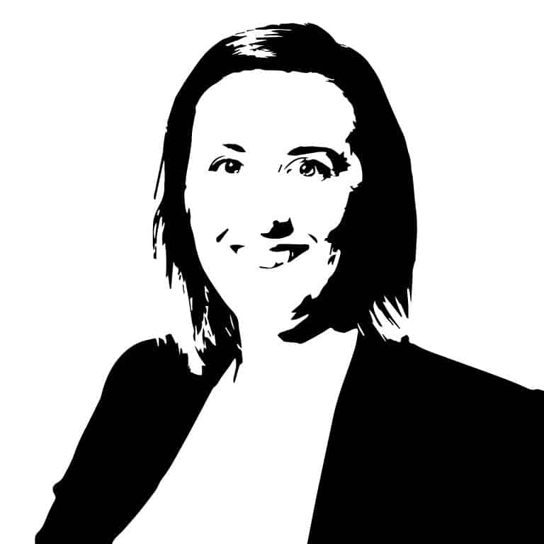 Matilda svartvit logotyp