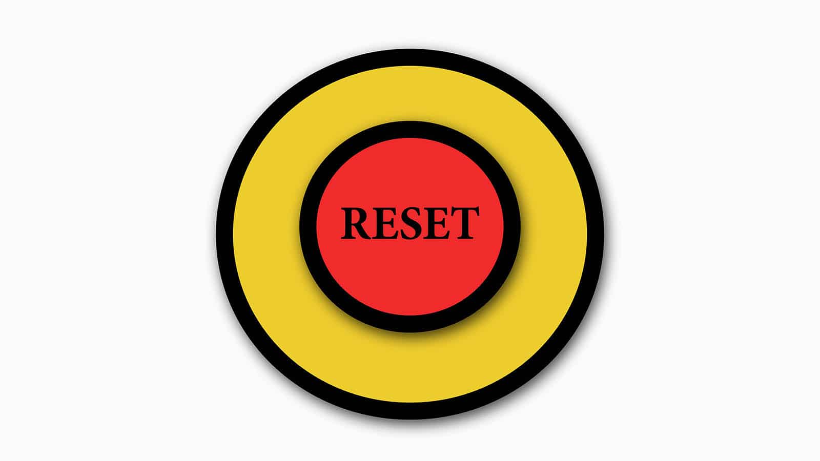En illustration av en reset-knapp