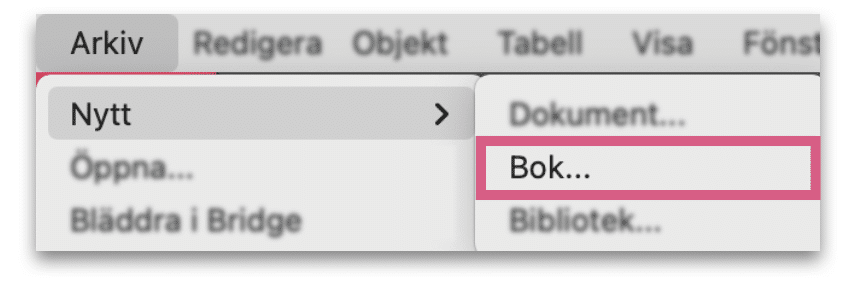 bok i indesign