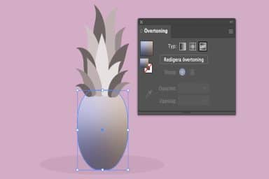 Objekt med färggradient