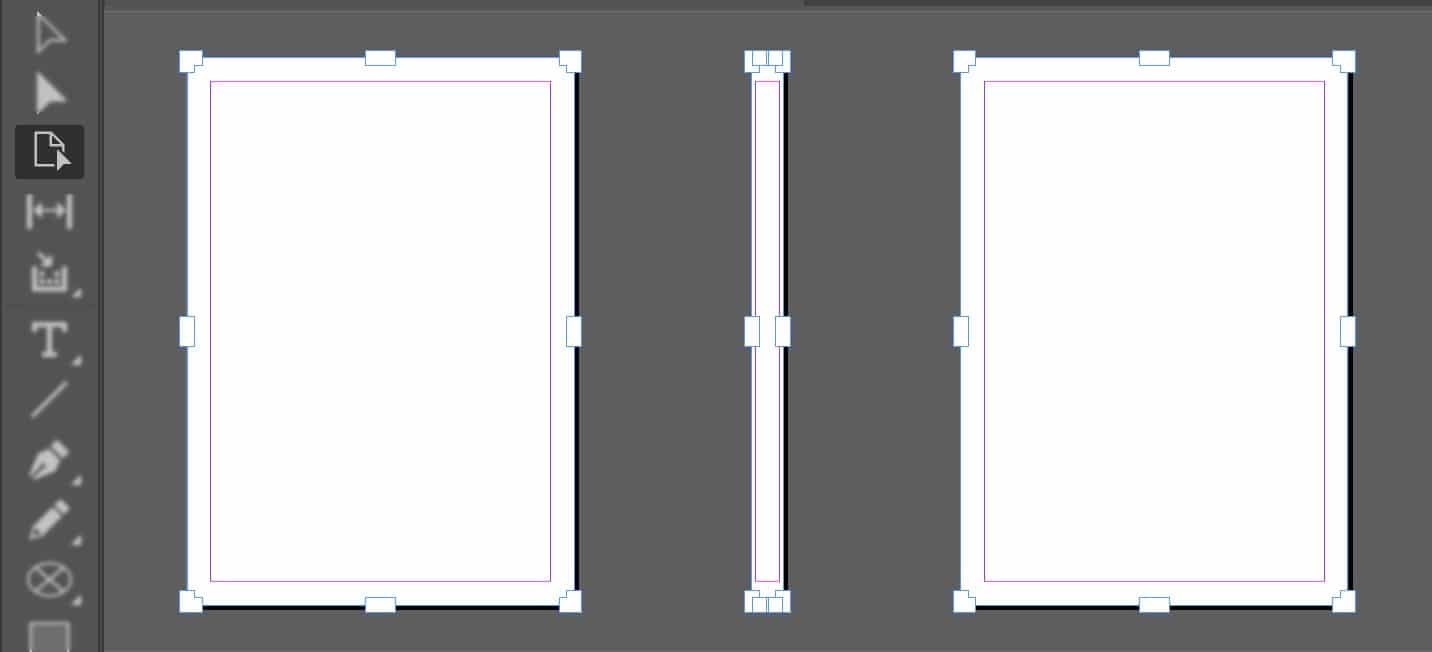 Markera alla sidor i InDesign