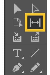 Mellanrumsverktyget i InDesign
