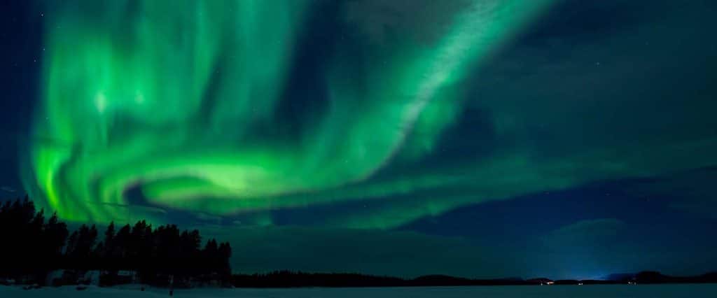 Omslagsbild för kursen Fotografera norrsken