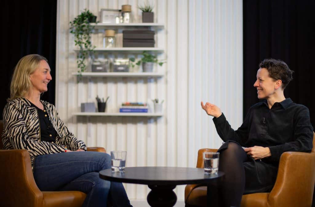 Anna Carendi och Josefina Sahlin