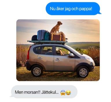 Skicka AI-bilder till en (1st) person