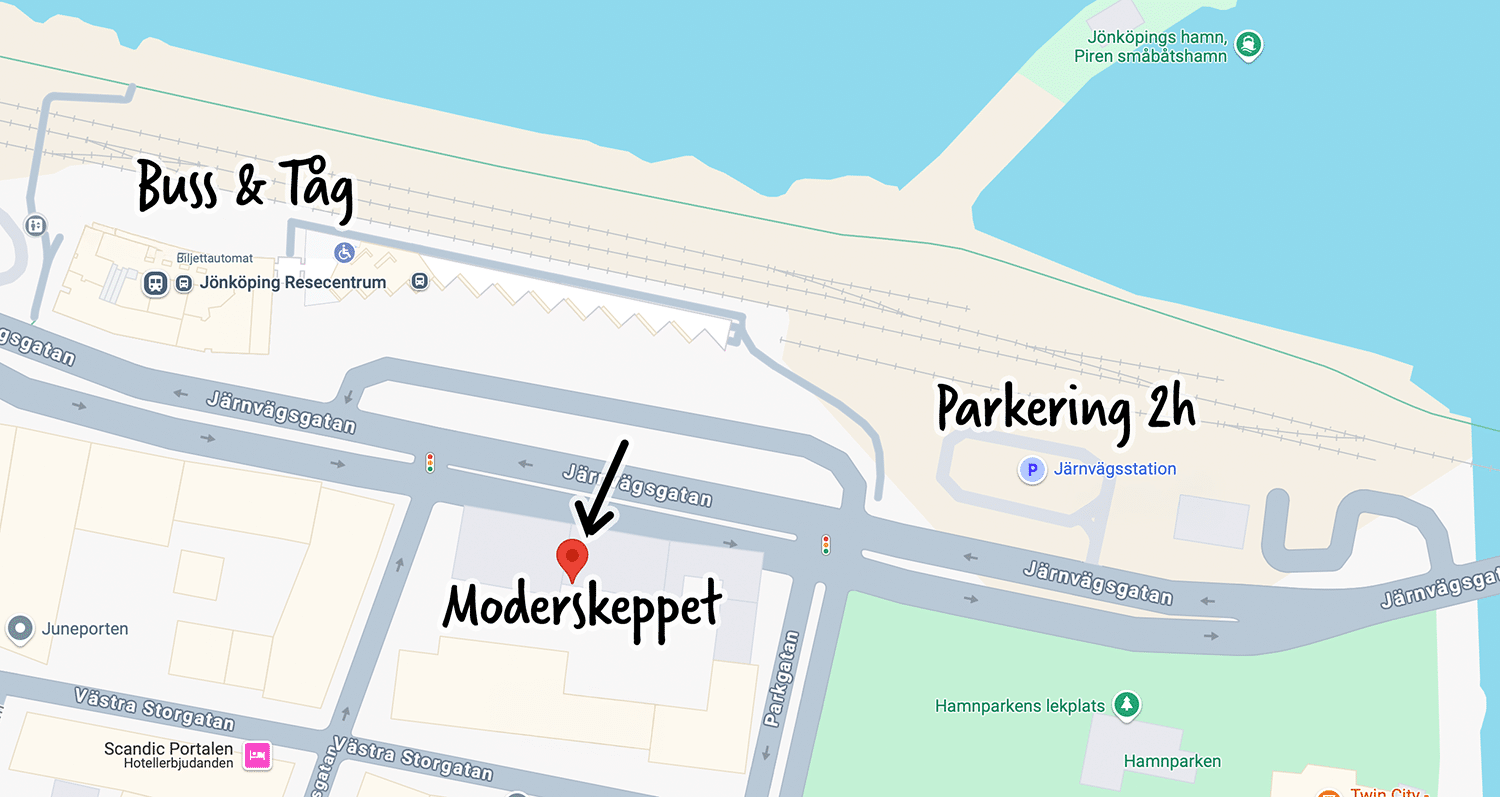 Karta till Moderskeppet