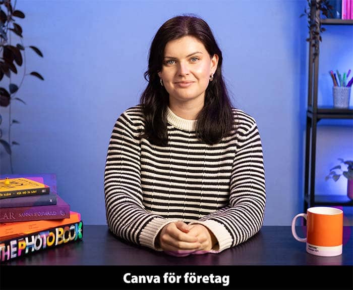 Exempel avsnitt: Canva för företag