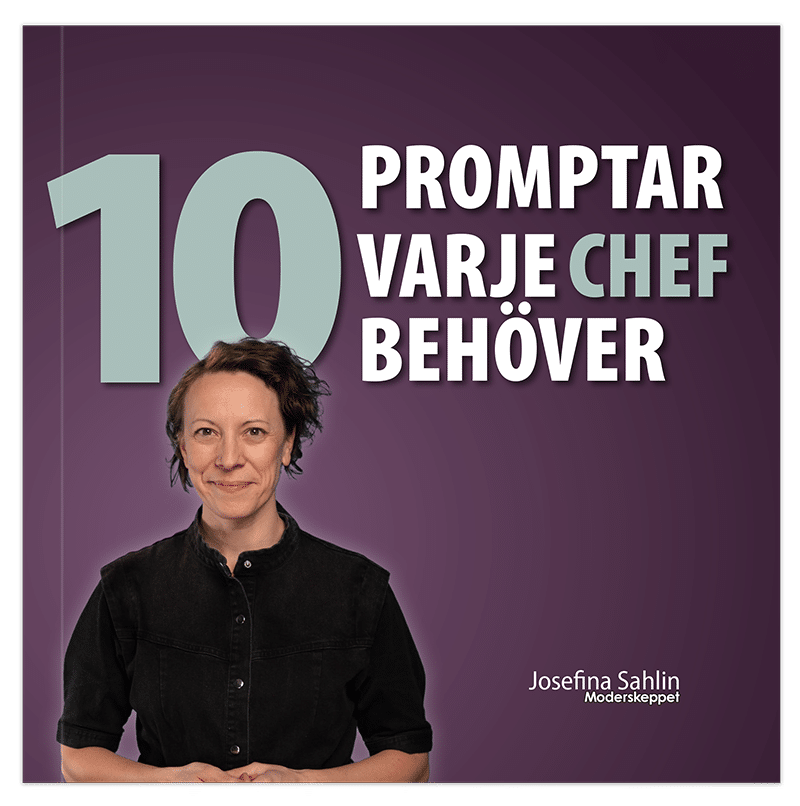 Videoklipp med vår chef Josefina Sahlin
