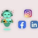 Robot som skapar inlägg till sociala medier