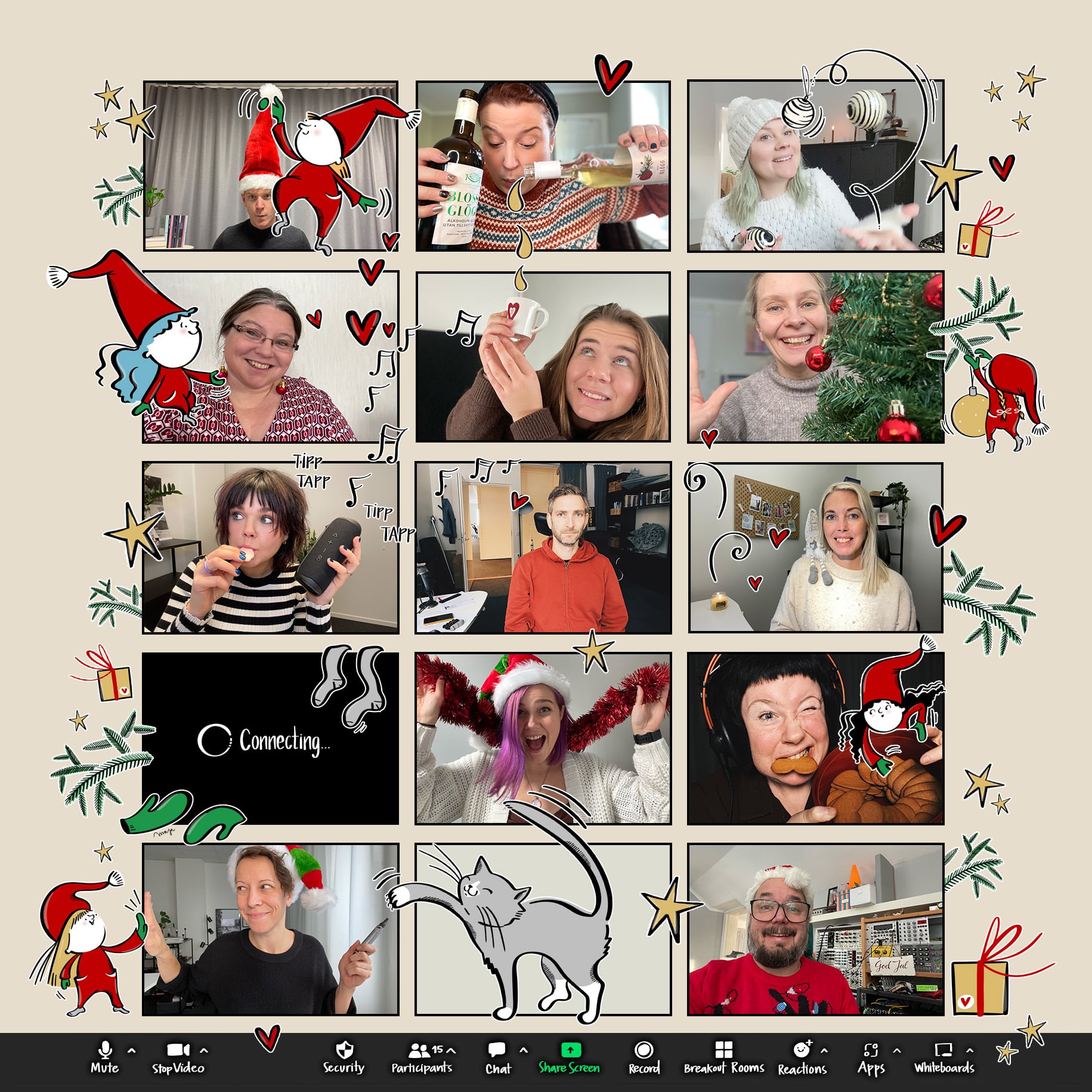 Moderskeppet julkort 2022