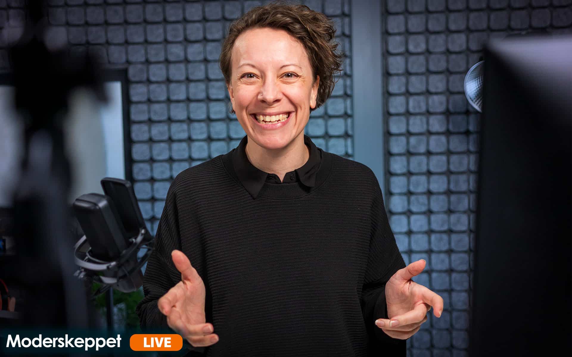 Josefina leder ett webbinar