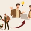 Illustrerande bild om tillitsbaserat engagemang.