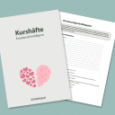 Kurshäfte om emotionell intelligens med tillhörande arbetsblad för reflektion och personlig handlingsplan.