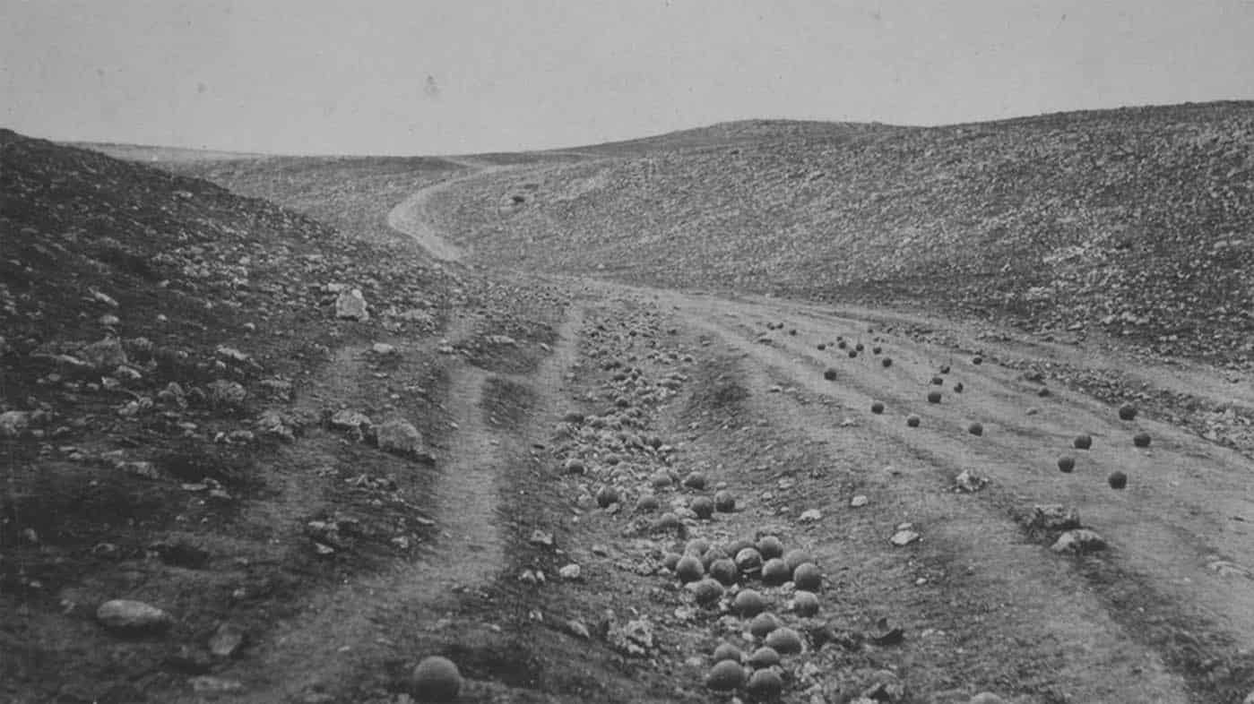 Valley of Shadow of Death 1855