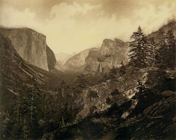 Yosemiteclouds av Muybridge