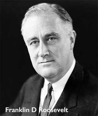 Franklin D Roosevelt