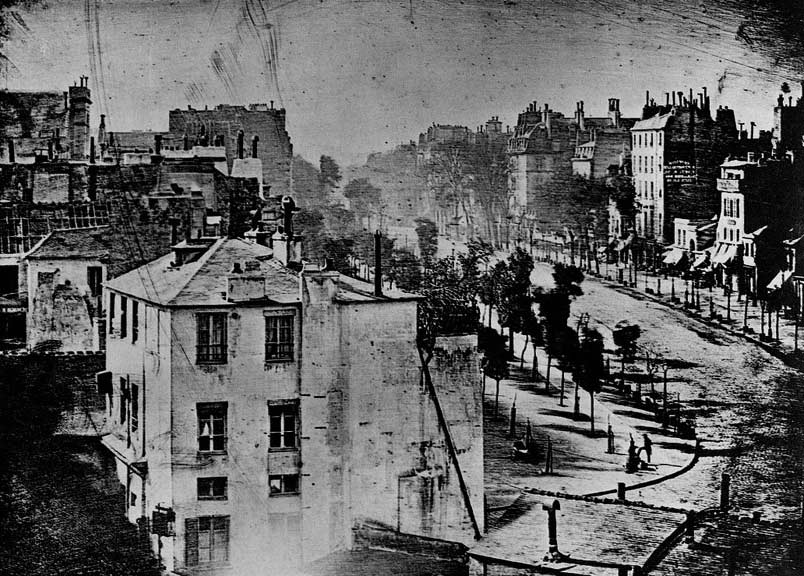 Ett foto av Daguerre