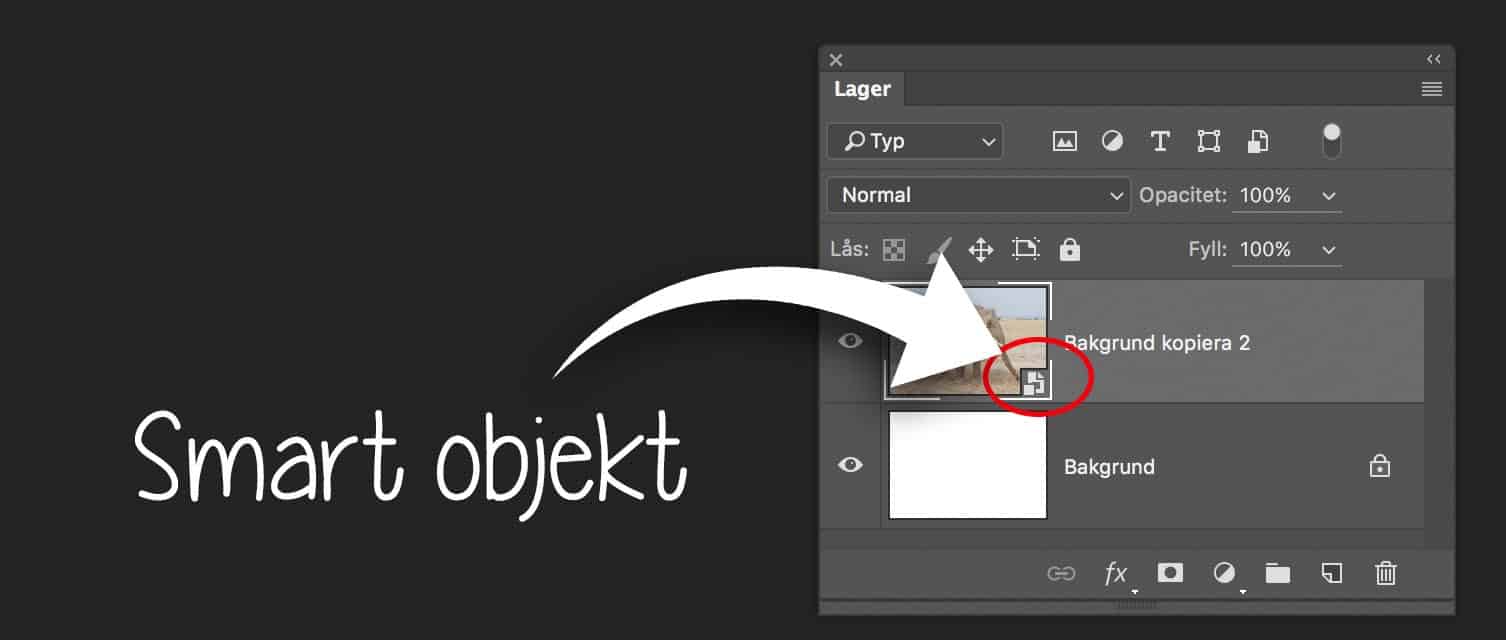 Symbol för smart objekt