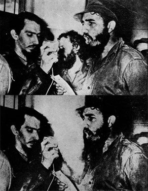 Carlos Franqui och Fidel Castro