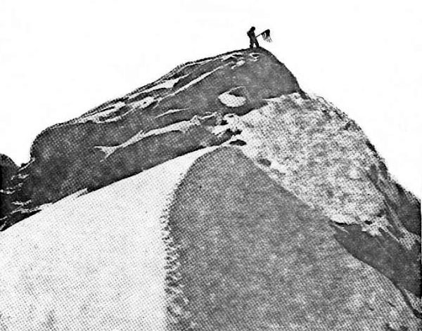 Ed Barrill på Mount McKinley