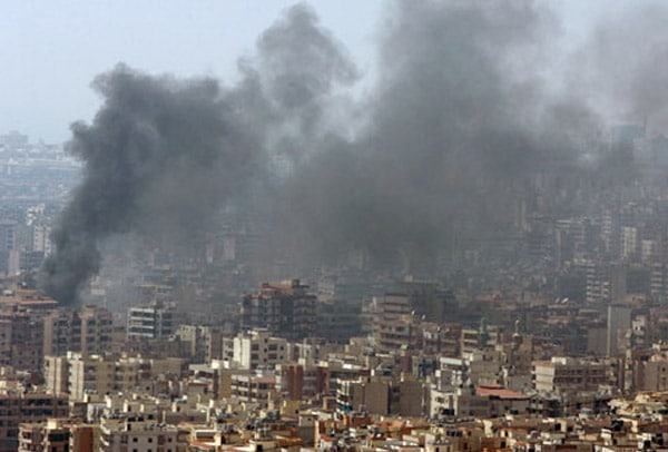 Oredigerat foto av Adnan Hajj