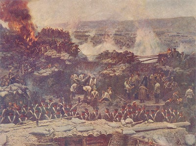 En tavla med Krimkriget